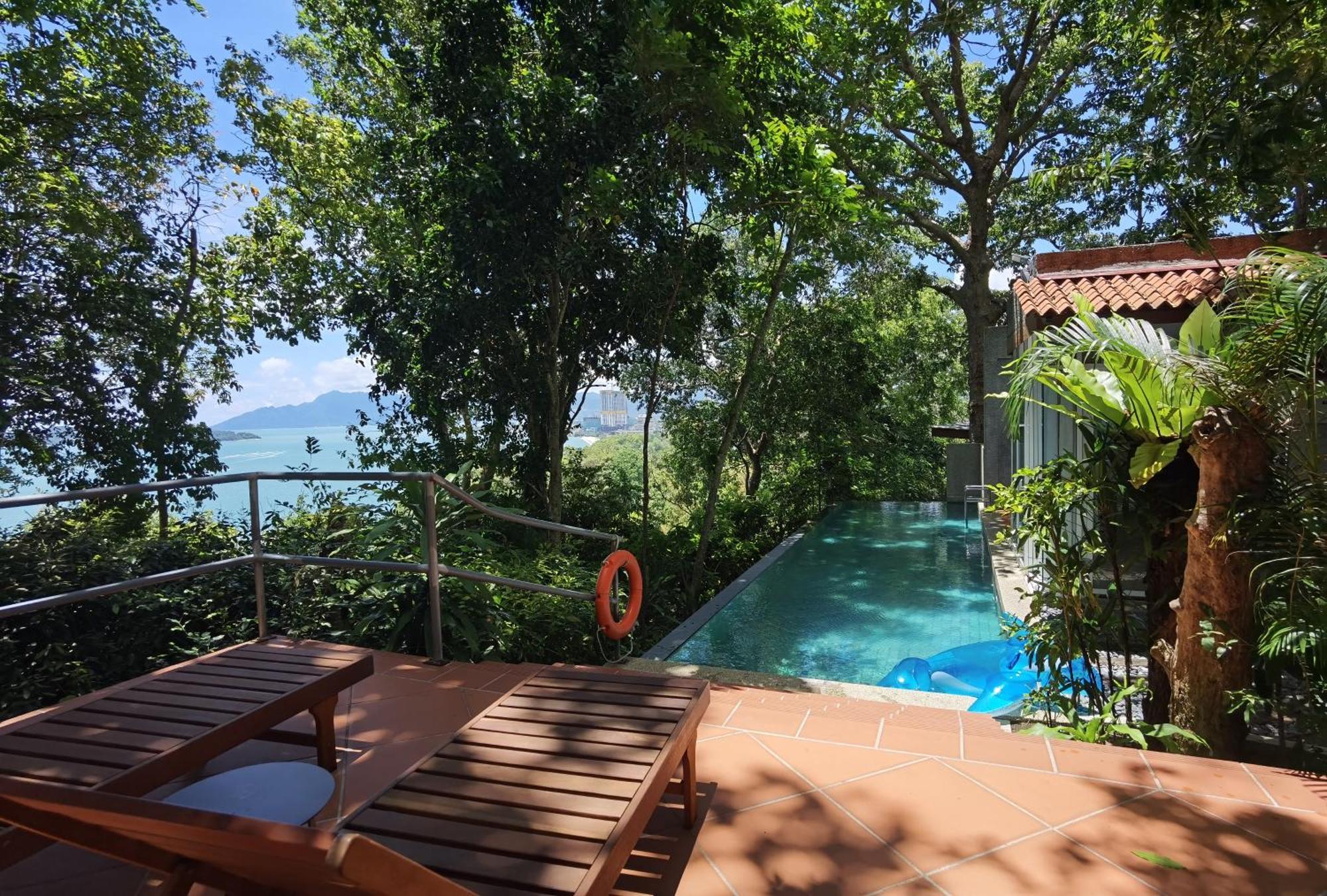 Ambong Pool Villas - Private Pool Pantai Cenang  Exteriér fotografie